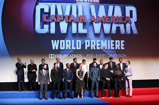 The World Premiere Of Marvel's "Captain America: Civil War" - Red Carpet