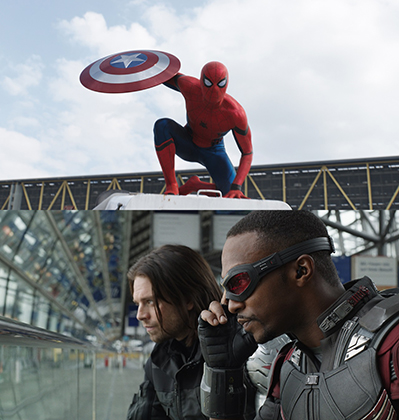 バッキーＶＳスパイダーマン